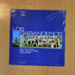 LOS SABANDEÑOS - ANTOLOGIA DEL FOLKLORE CANARIO VOL 3 - LP