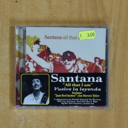 SANTANA - ALL THAT I AM - CD