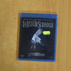 LA LISTA DE SCHINDLER - BLURAY