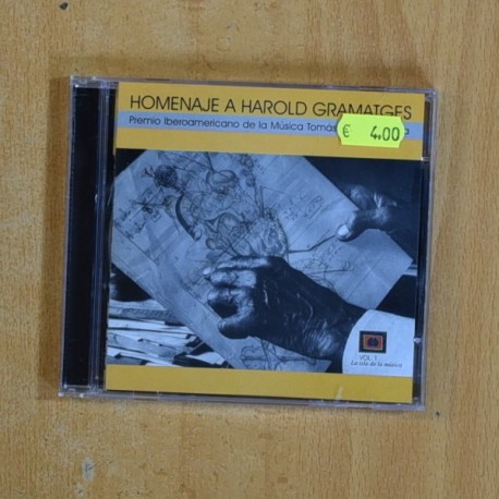 VARIOS - HOMENAJE A HAROLD GRAMATGES - CD