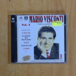 MARIO VISCONTI - TODAS SUS GRABACIONES VOL 3 - CD