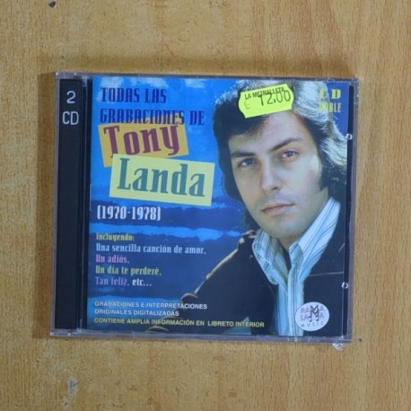 TONY LANDA - TODAS LAS GRABACIONES DE TONY LANDA - CD