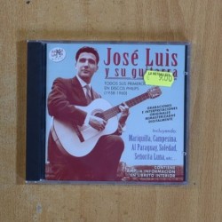 JOSE LUIS Y SU GUITARRA - TODOS SUS PRIMEROS EPS EN DISCOS PHILIPS - CD