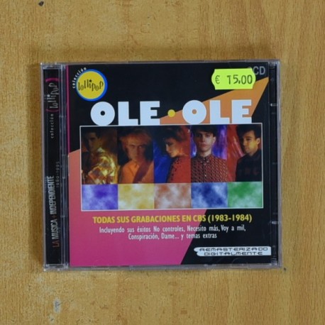 OLE OLE - TODAS SUS GRABACIONES EN CBS - CD