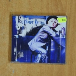 CYNDI LAUPER - YOU DONT KNOW - CD SINGLE
