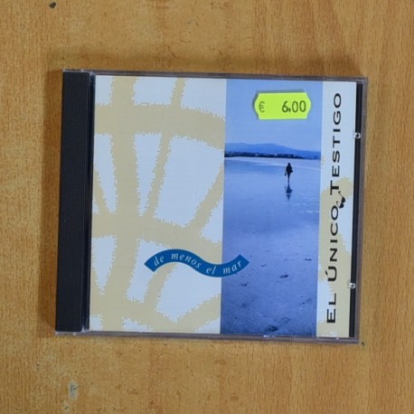 EL UNICO TESTIGO - DE MENOS EL MAR - CD