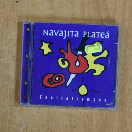 NAVAJITA PLATEA - CONTRATIEMPOS - CD