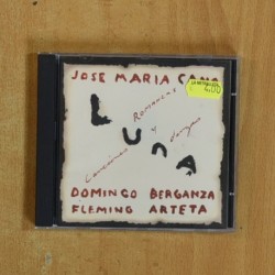 JOSE MARIA CANO / DOMINGO BERGANZA / FLEMING ARTETA - LUNA - CD