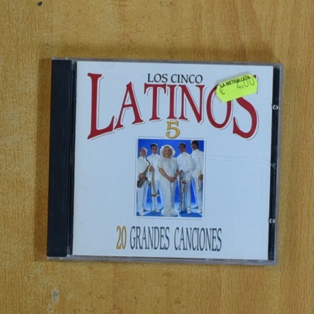 LOS CINCO LATINOS - 20 GRANDES CANCIONES - CD