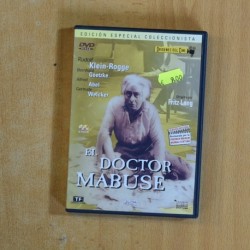 EL DOCTOR MABUSE - DVD