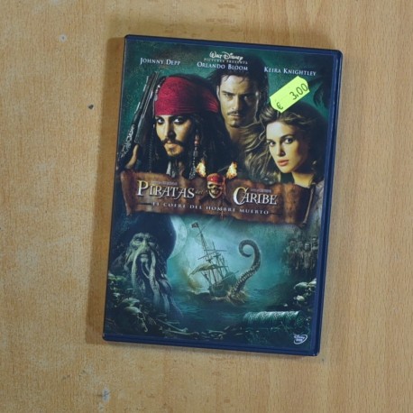 PIRATAS DEL CARIBE EL COFRE DEL HOMBRE MUERTO - DVD