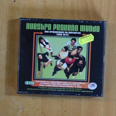 NUESTRO PEQUEÑO MUNDO - SUS GRABACIONES EN MOVIEPLAY - CD