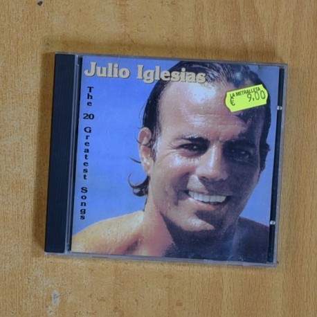 JULIO IGLESIAS - THE 20 GREATESTSONGS - CD