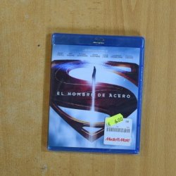 SUPERMAN EL HOMBRE DE ACERO - BLURAY