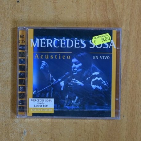 MERCEDES SOSA - ACUSTICO EN VIVO - CD