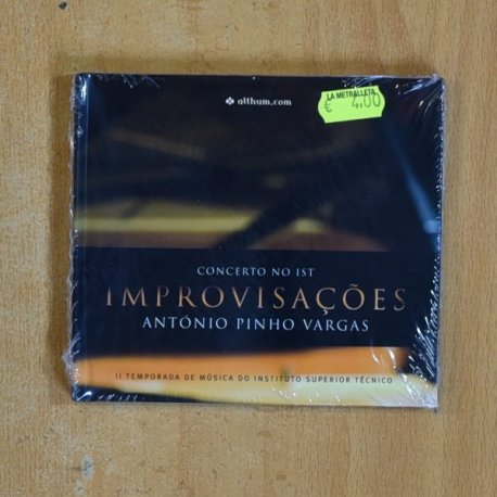 ANTONIO PINHO VARGAS - IMPROVISACOES - CD