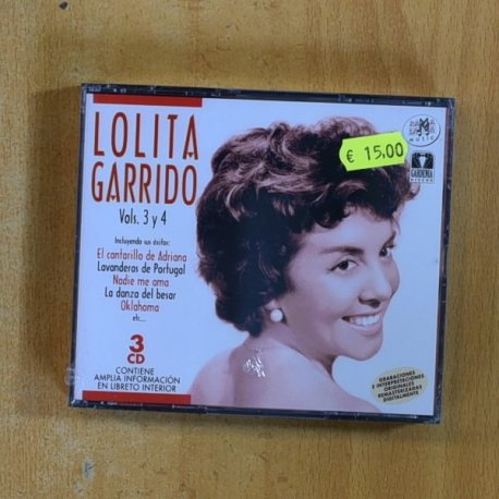 LOLITA GARRIDO - VOLS 3 Y 4 - CD