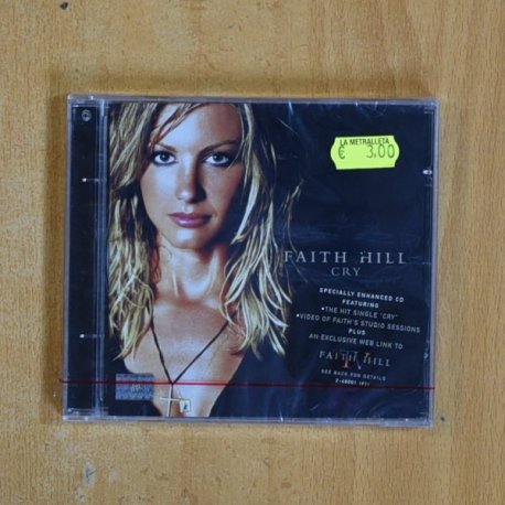 FAITH HILL - CRY - CD