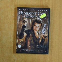 RESIDENT EVIL ULTRATUMBA - DVD