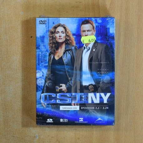 CSI NY - SEGUNDA TEMPORADA - DVD