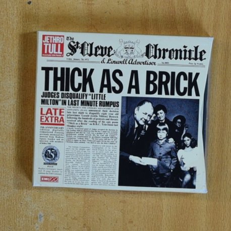 JETHRO TULL - THICK AS A BRICK - CD