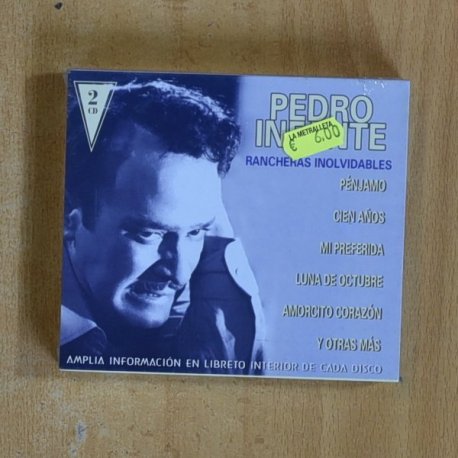 PEDRO INFANTE - RANCHERAS INOLVIDABLES - CD