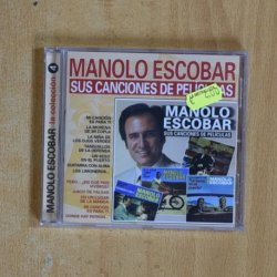 MANOLO ESCOBAR - SUS CANCIONES DE PELICULAS - CD