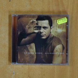 ALEJANDRO SANZ - NO ES LO MISMO - CD