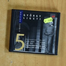 GYORGY LIGETI - MECHANICAL MUSIC - CD