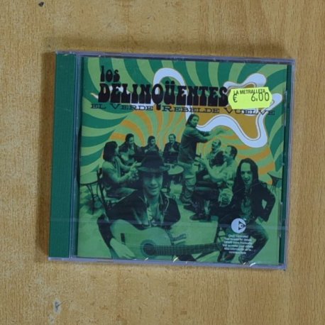 LOS DELINQUENTES - EL VERDE REBELDE VUELVE - CD
