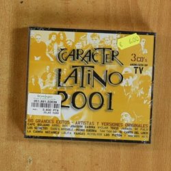 VARIOS - CARACTER LATINO 2001 - CD