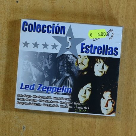 LED ZEPPELIN - COLECCION 5 ESTRELLAS - CD