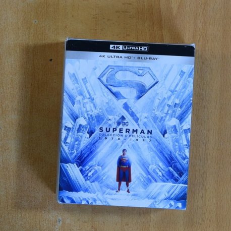 SUPERMAN COLECCION PELICULAS 1978 / 1987 - 4K BLURAY