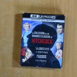 HITCHCOCK - LA COLECCION DE LOS GRANDES CLASICOS - 4K BLURAY