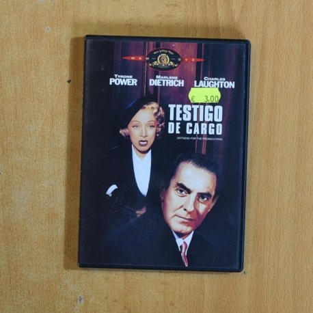TESTIGO DE CARGO - DVD
