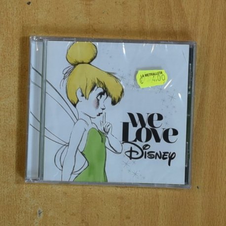 VARIOS - WE LOVE DISNEY - CD
