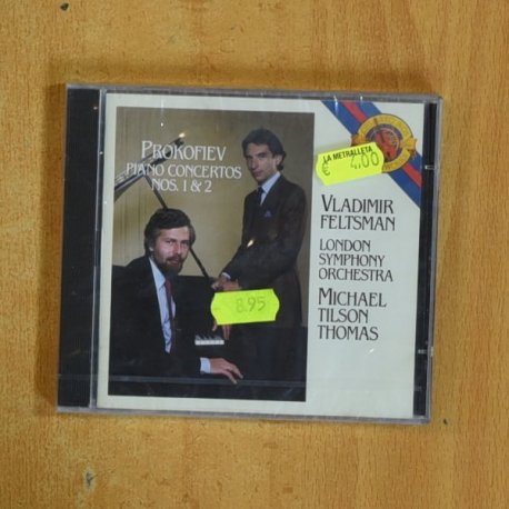 PROKOFIEV - PIANO CONCERTOS NOS 1 & 2 - CD