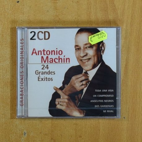 ANTONIO MACHIN - 24 GRANDES EXITOS - CD