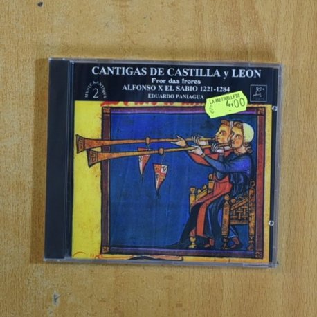 EDUARDO PANIAGUA - CANTIGAS DE CASTILLA Y LEON - CD