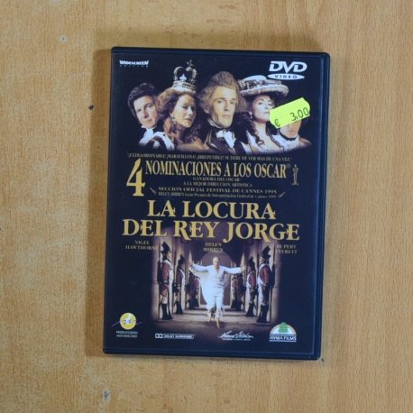 LA LOCURA DEL REY JORGE - DVD