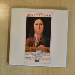 BACH - MISA EN SI MENOR - BOX 2 LP + LIBRETO