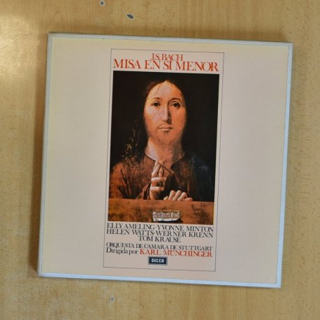 BACH - MISA EN SI MENOR - BOX 2 LP + LIBRETO
