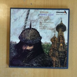 BORODIN - PRINCE IGOR - BOX 4 LP + ENCARTE