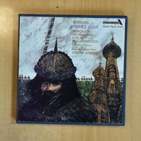 BORODIN - PRINCE IGOR - BOX 4 LP + ENCARTE