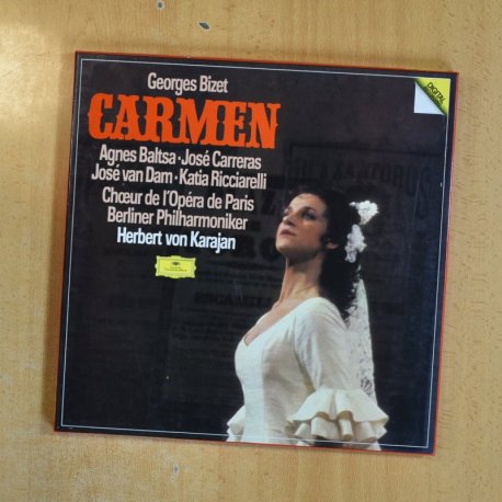 BIZET - CARMEN - BOX 3 LP + LIBRETO
