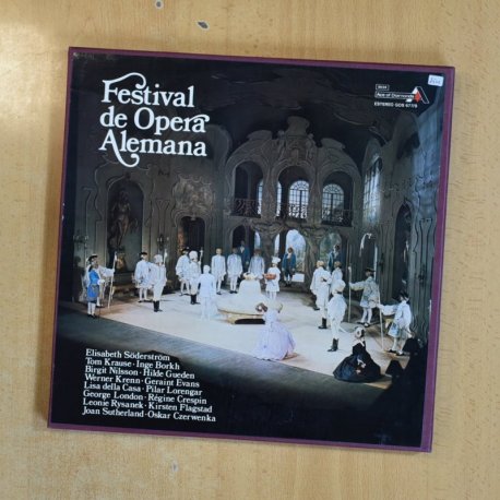 VARIOS - FESTIVAL DE OPERA ALEMANA - BOX 3 LP + LIBRETO