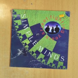 SIMPLE MINDS - STREET FIGHTING YEARS - LP