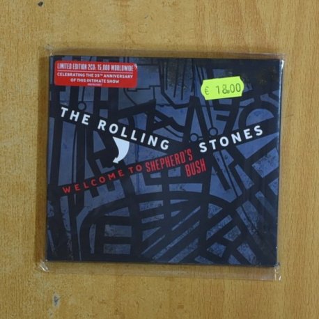 THE ROLLING STONES - WELCOME TO SHEPHERDS BUSH - CD