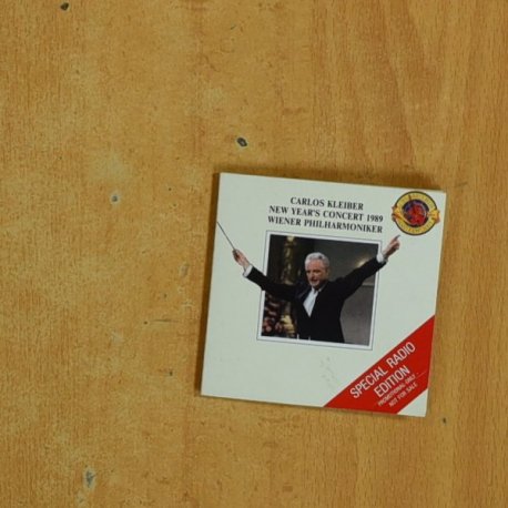 CARLOS KLEIBER - NEW YEARS CONCERT 1989 - CD MINI SINGLE