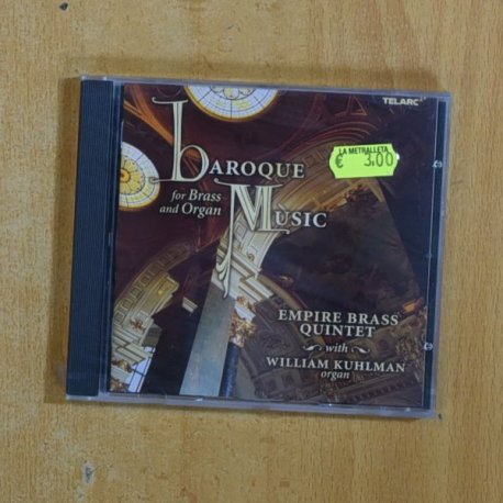 EMPIRE BRASS QUINTET - BAROQUE MUSIC FOR BRASS AND ORGAN - CD
